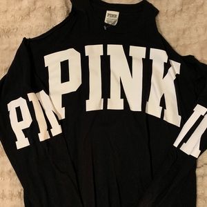 Victoria's Secret PINK Cold Shoulder Long Sleeve